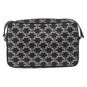 Celine Macadam Shoulder Bag Black